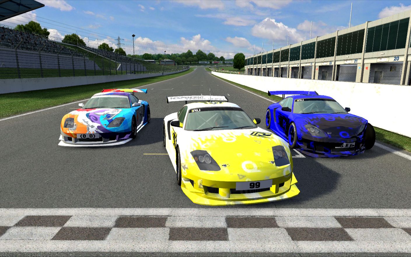 【实况录像】冠军之路 模拟赛车线上决赛(正片7分15秒)