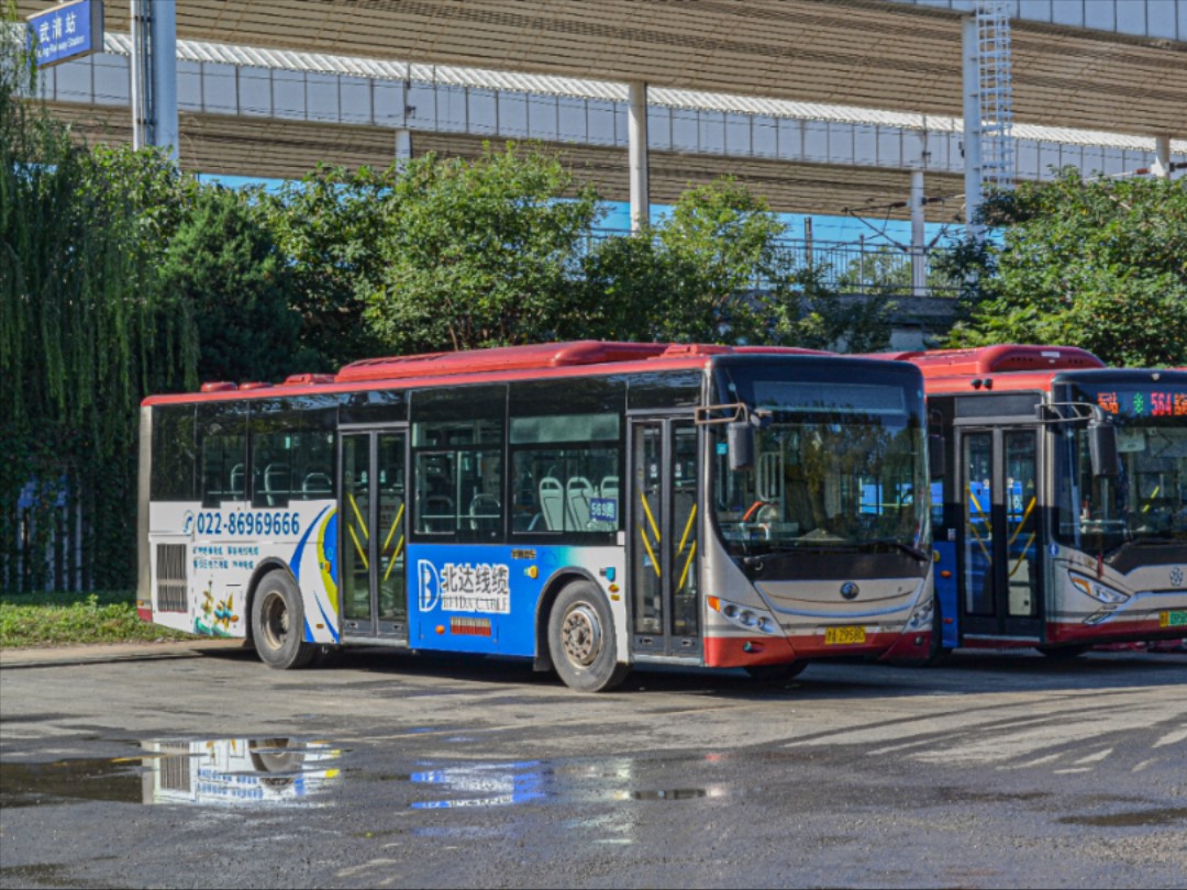 【运行实录】天津公交569路宇通zk6105chevpg41运行视频