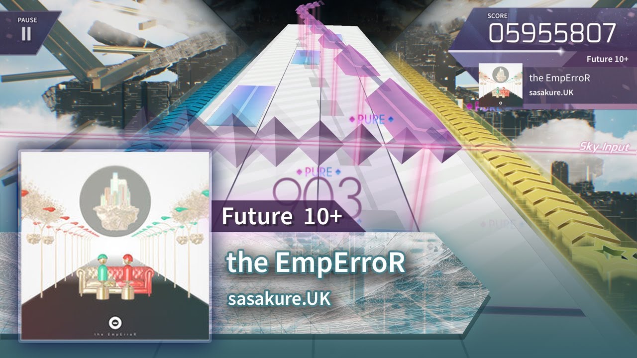 [图]▶Tar1412◀ [Arcaea Fanmade] - the EmpErroR by sasakure.UK FTR 10+ [RECHART]