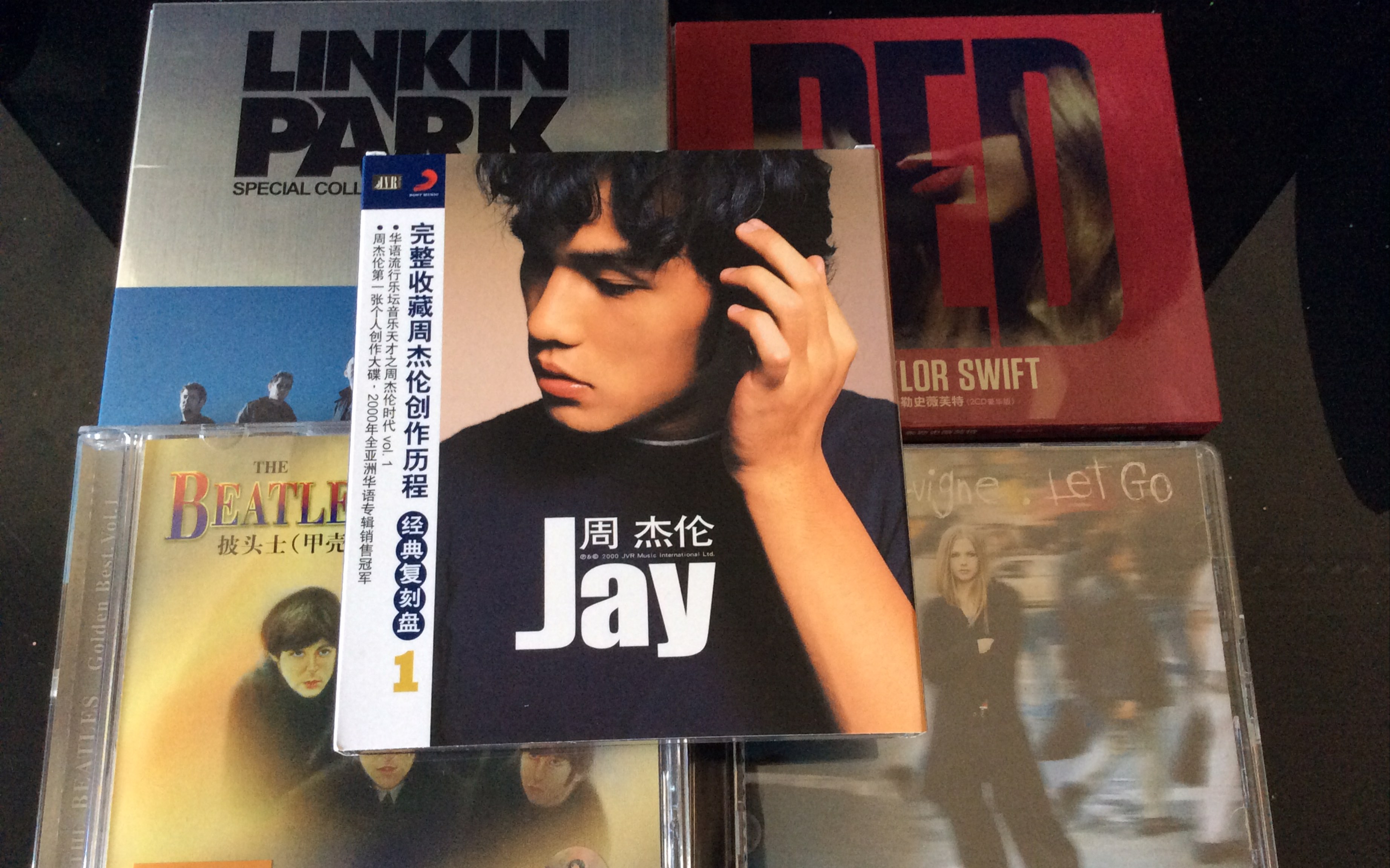 专辑开箱周杰伦首张专辑jay
