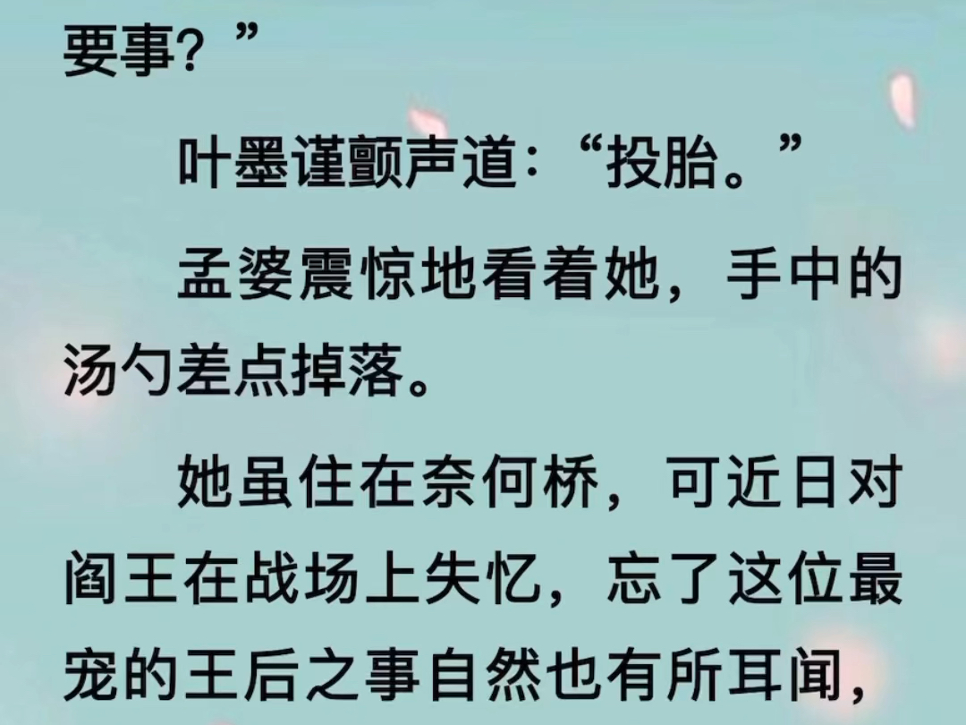 男主叫叶墨的小说