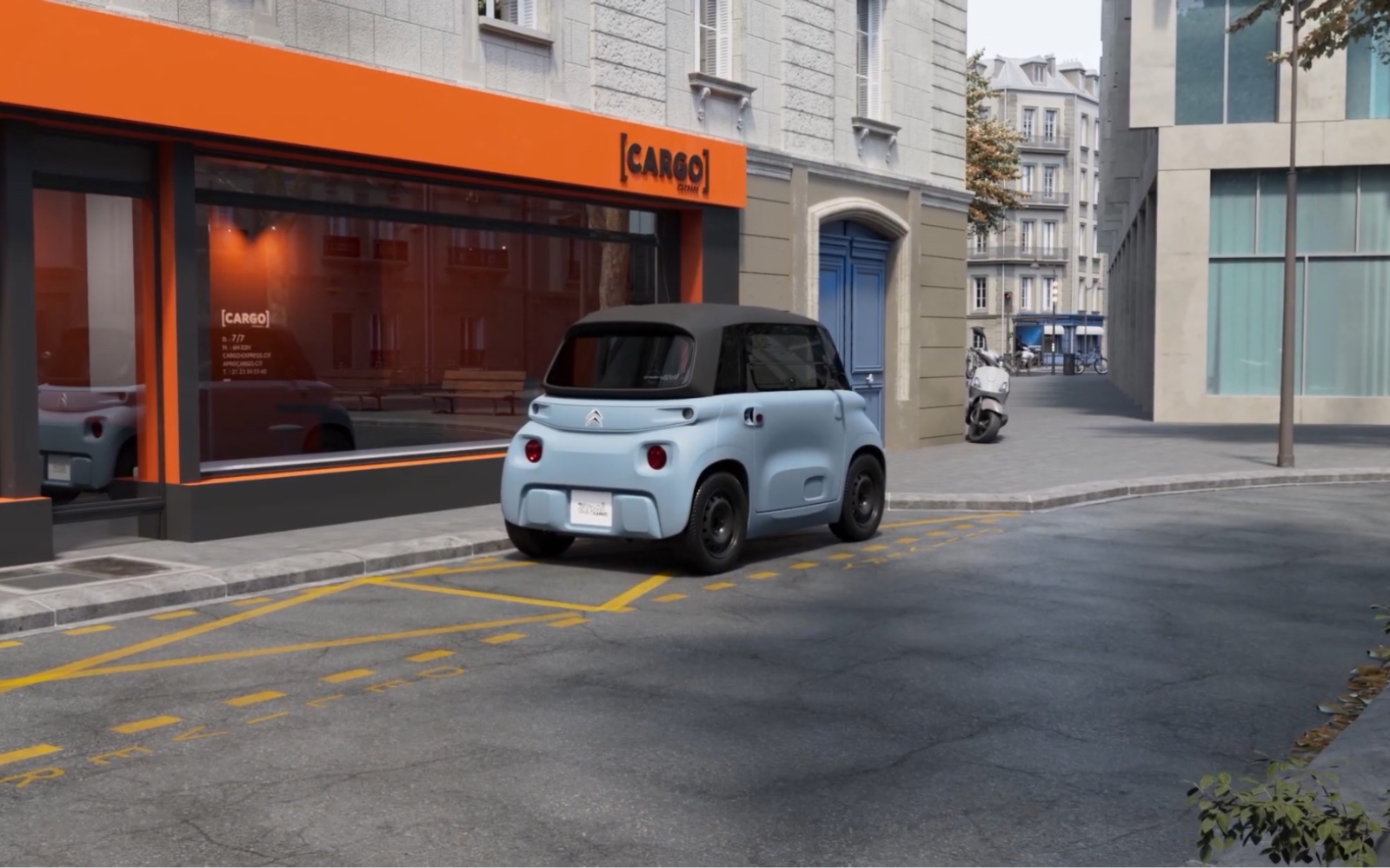 雪铁龙ami新能源纯电小车的正确用途 #雪铁龙 #新能源 #纯电车 #设计