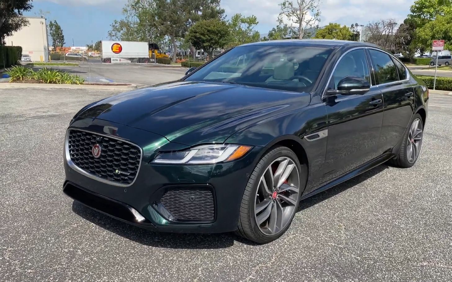 第一视角 2021捷豹xf p300 r-dynamic se awd 全体验驾驶_哔哩哔哩