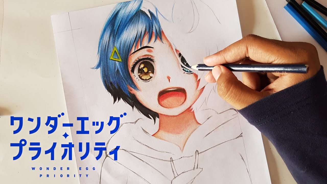 【绘画过程】奇蛋物语 大户爱