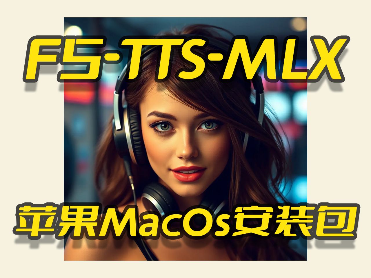 F5TTSMLX语音模型,苹果MacOsAppleSilicon本地安装包,文字转语音,TTS,基于苹果MLX框架哔哩哔哩bilibili