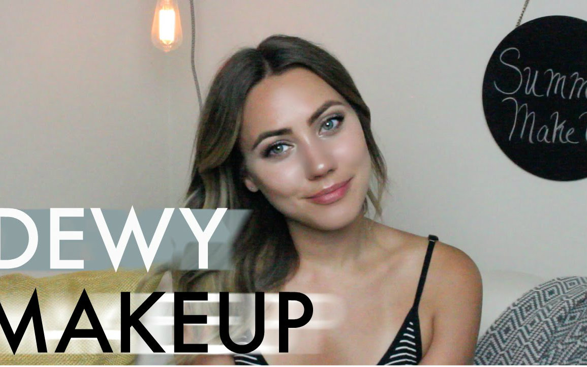 【百合中字 cammiescott】summer dewy makeup tutorial ft.