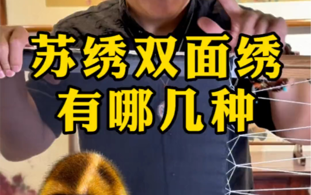 [图]苏绣中的双面绣有这么多的经典类型，你学会了吗？
