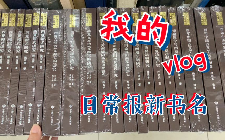 考古书店报书名系列:西夏史 敦煌学 (可以看看之前一期《二十四史里没有的〈西夏史〉,这套丛书为你补上》)哔哩哔哩bilibili