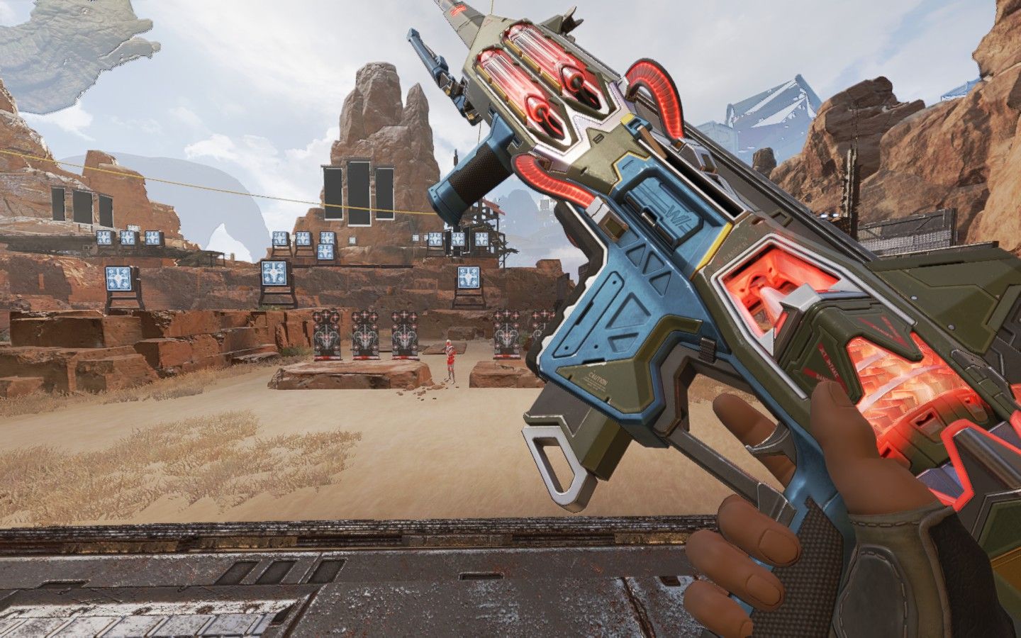 【曜翎】《apex》第八赛季通行证 长弓 精确步枪x-1 皮肤展示_哔哩