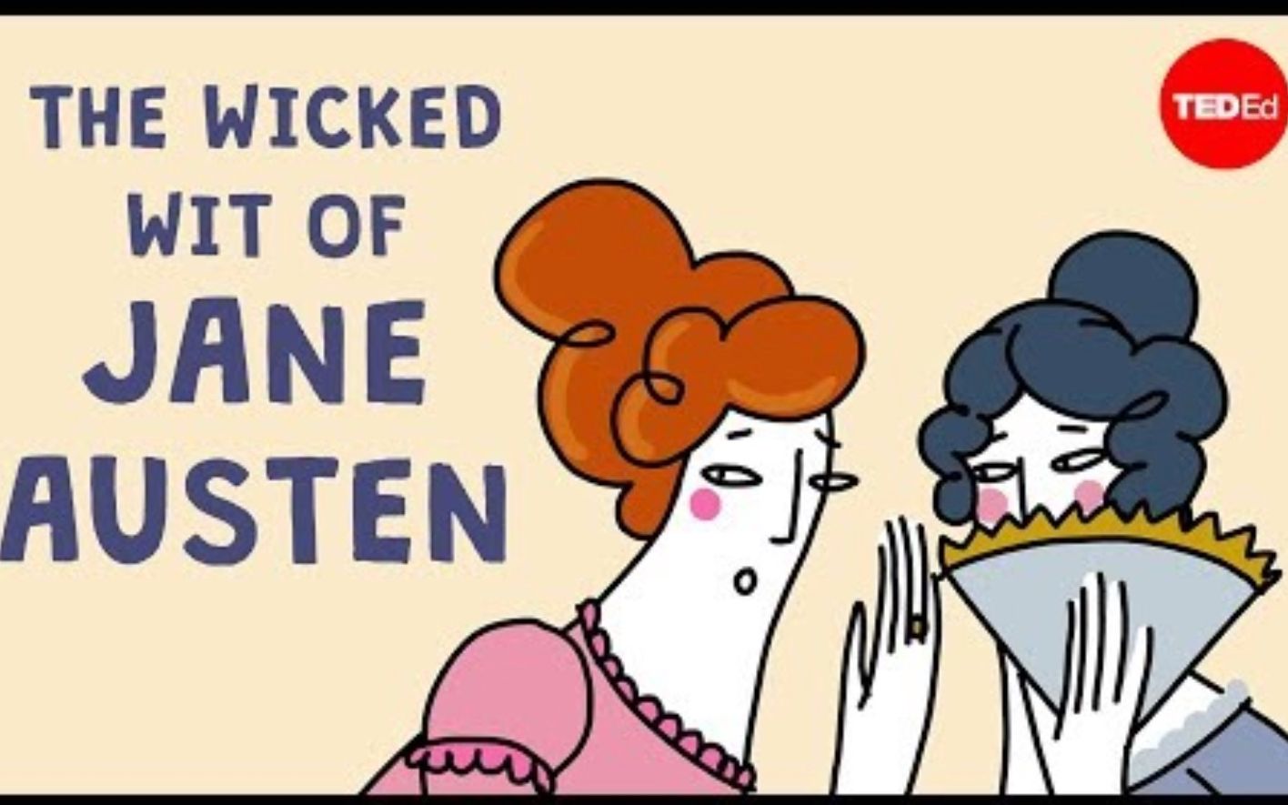 [图]【Ted-ED】作家推荐：简·奥斯汀 Jane Austen