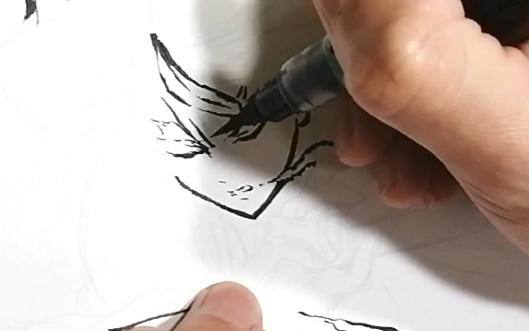 用不常用的工具作画,往往会出现奇妙的画学反应!