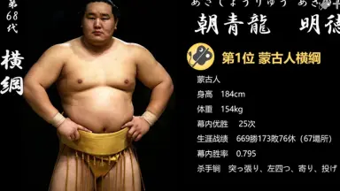 橫綱 朝青龍 朝青龙明德-哔哩哔哩_Bilibili
