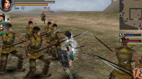 Psp无双游戏 真三国无双二度进化 哔哩哔哩