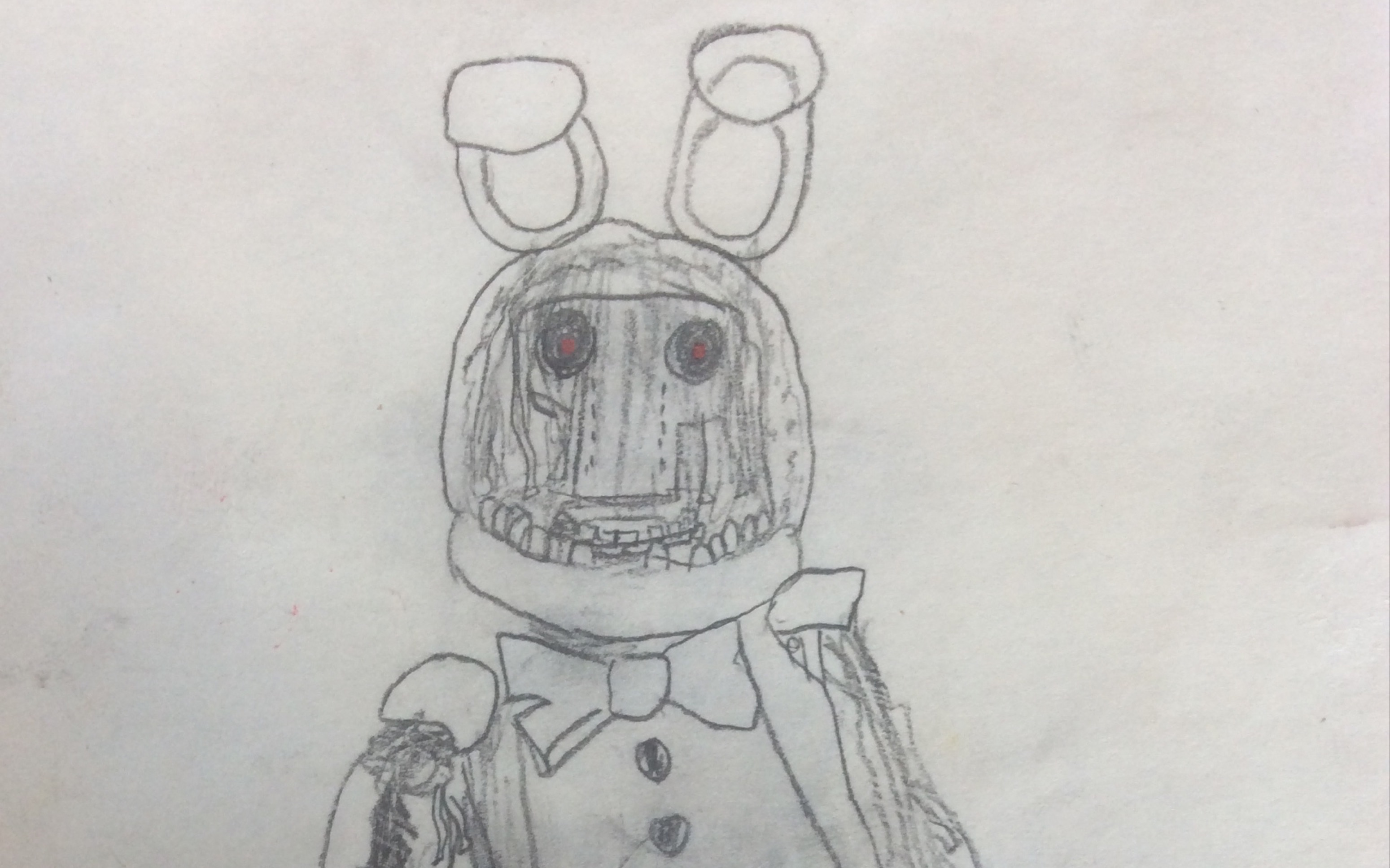 [FNAF/绘画]自画的玩具熊,第一次画请大佬们多多指教!哔哩哔哩bilibili