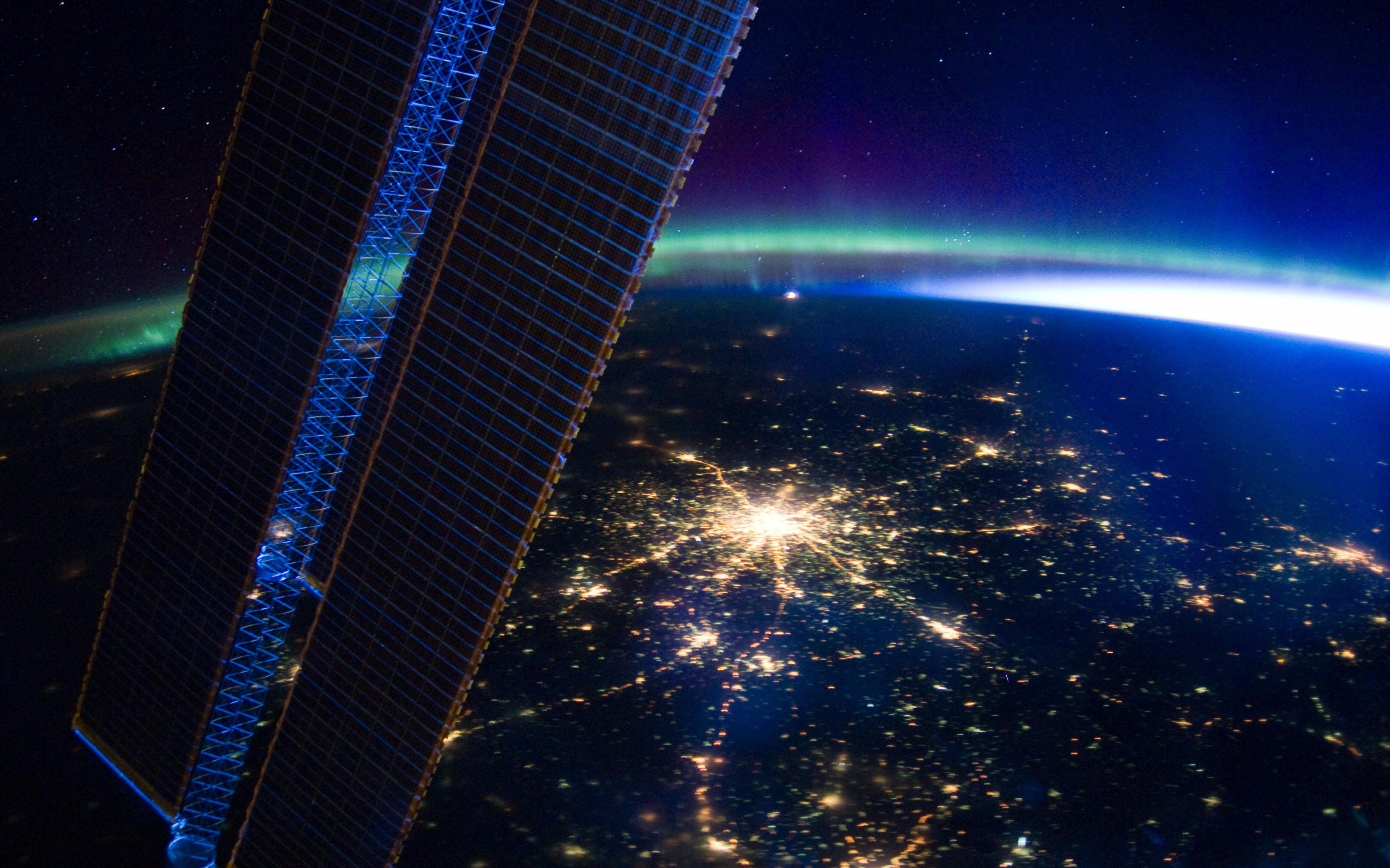 【自然治愈】空间站视角看地球(4k)