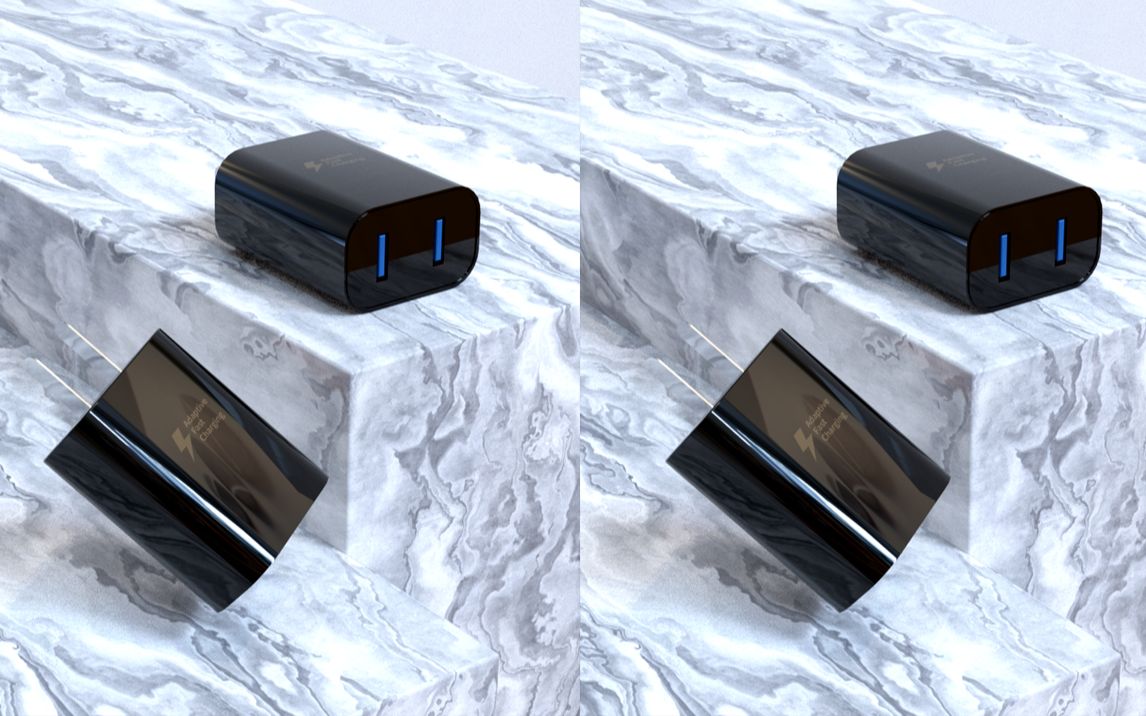 2,充电头渲染修-rs渲染