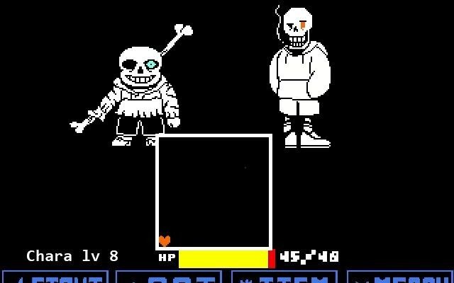 【雙重審判】distrust sans x underswap papyrus一藥!