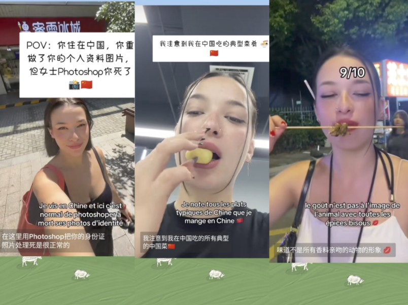 【tiktok】在华留学的法国妹子坦言自己拍证件照时工作人员会修图修到快不认识自己了哔哩哔哩bilibili