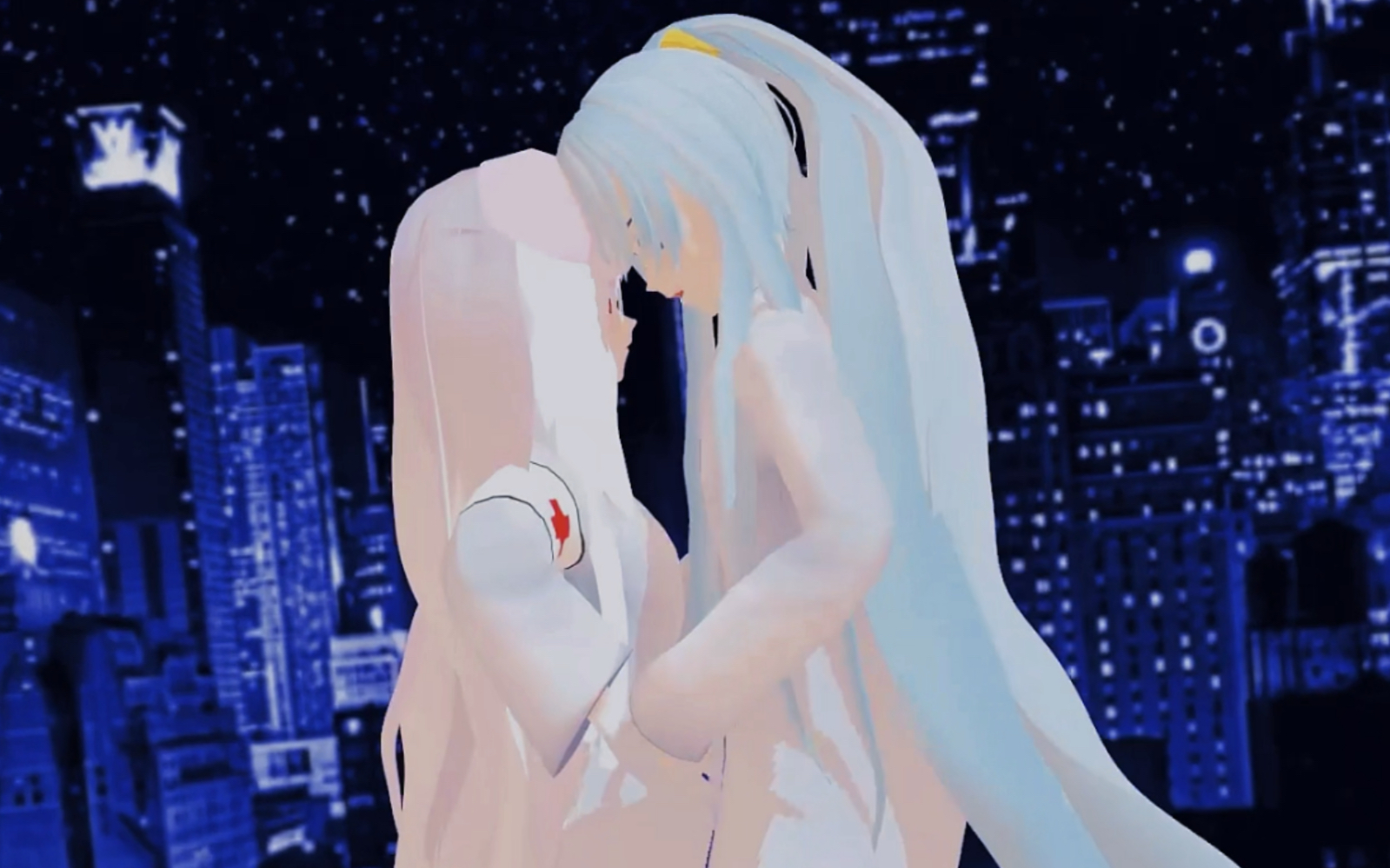 【MMD】祭璃雪和晴凉不腐的Trouble Maker哔哩哔哩bilibili