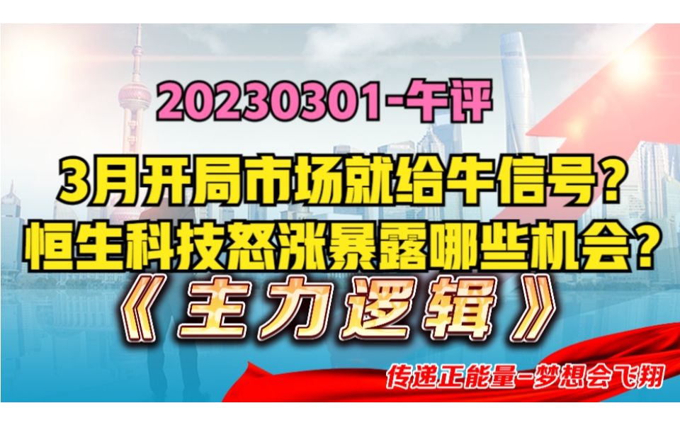 恒生科技怒涨,南北向资金同步发力,3月开局就给牛市信号?哔哩哔哩bilibili