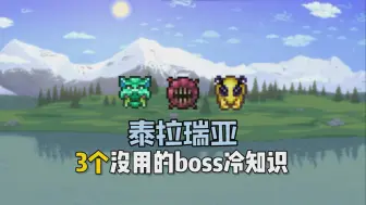 Download Video: 【泰拉瑞亚】3个关于boss的没用冷知识