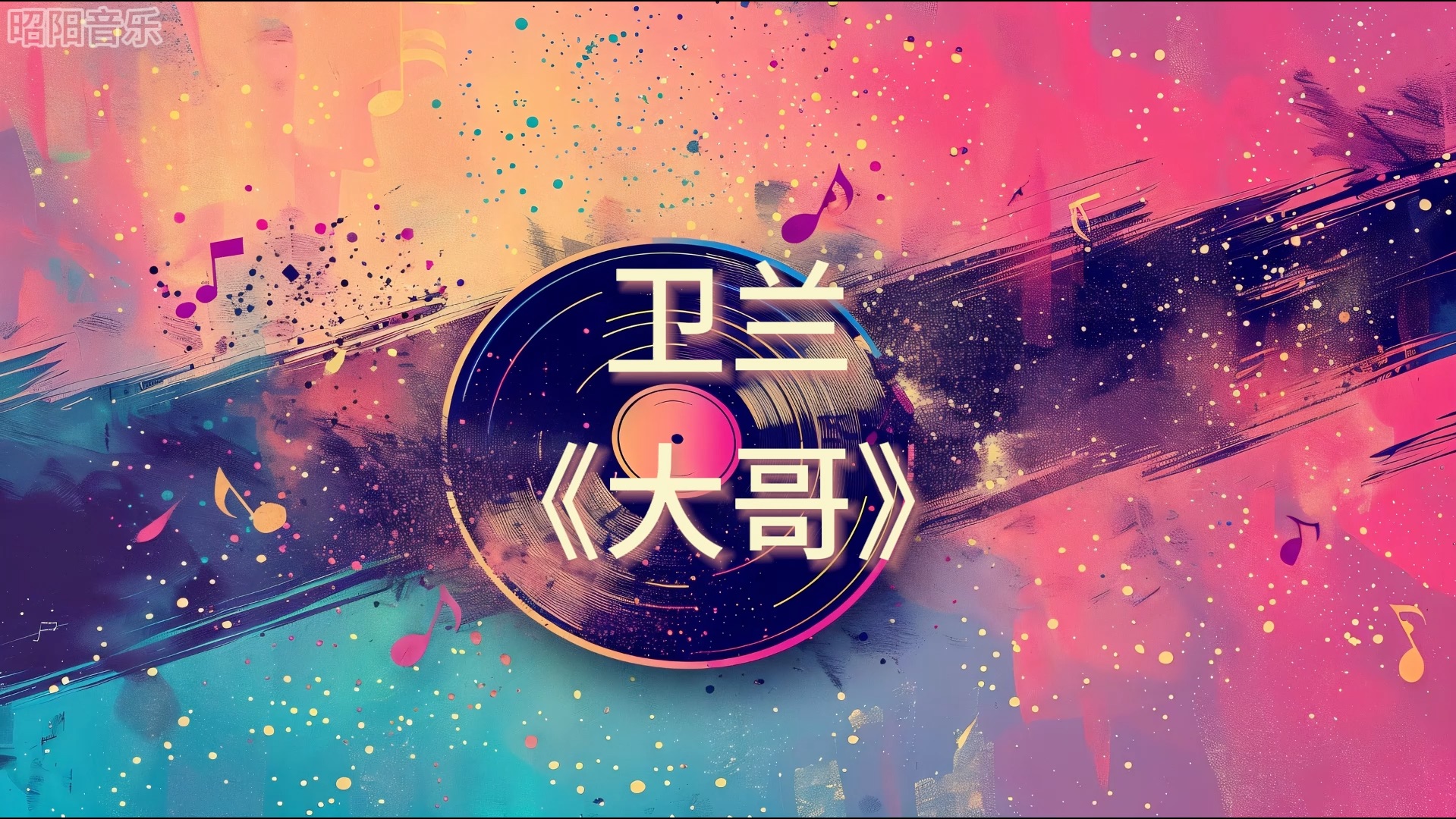 卫兰《大哥》我要爱情不需要登对 不需得你允许