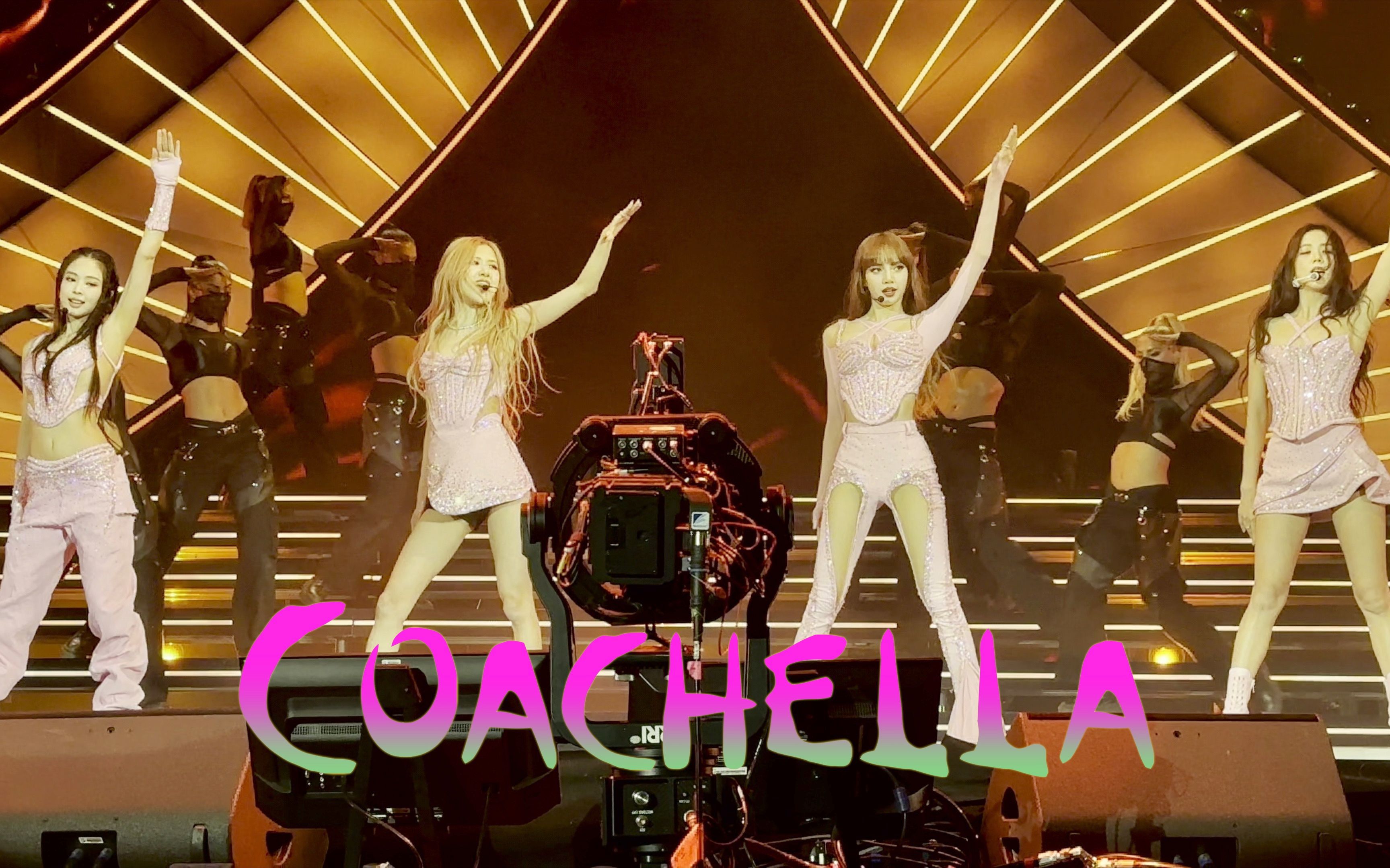 【4k主视角】科切拉原创直拍 blackpink coachella 「opening   pink