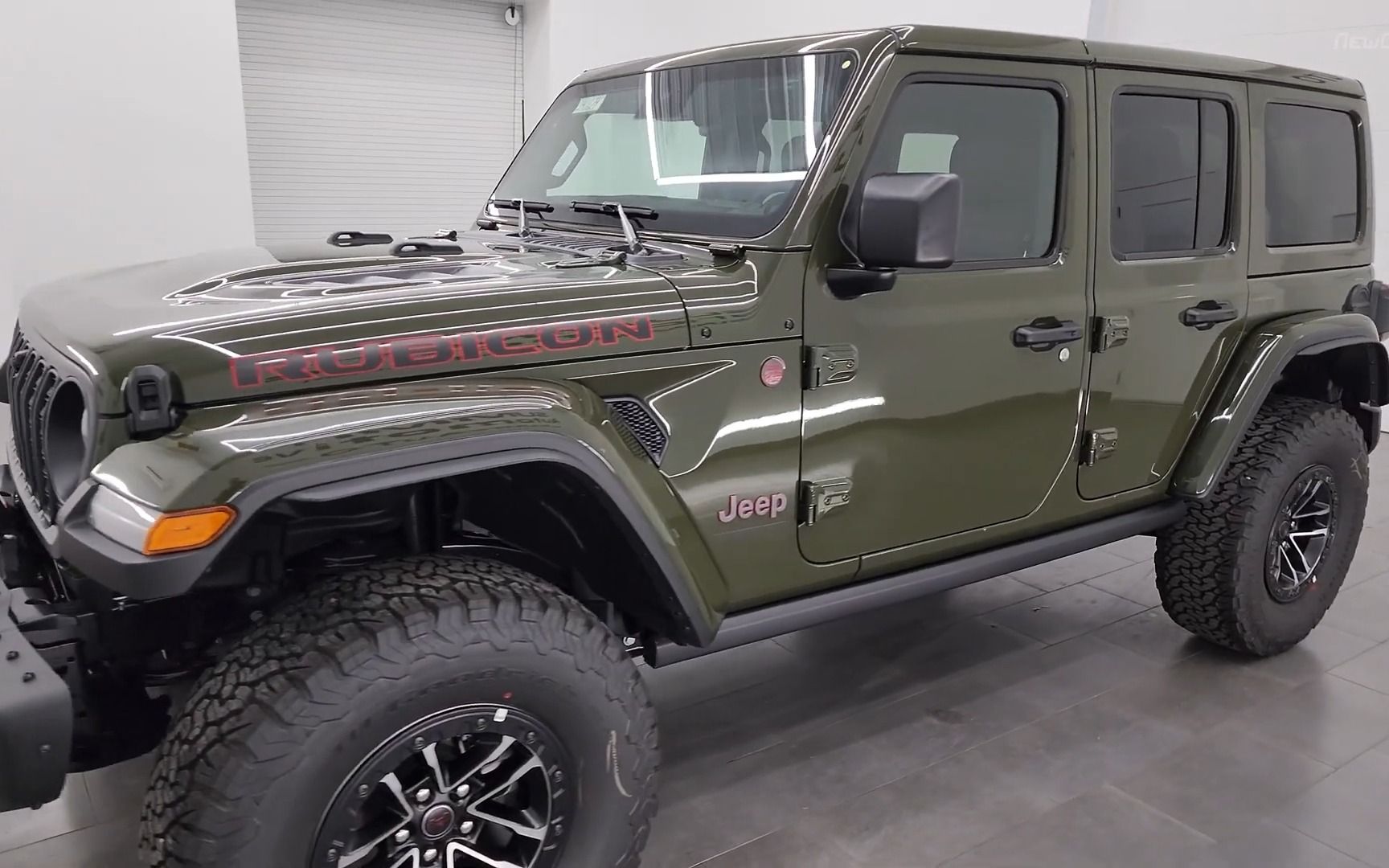 【高清】绿色罗宾逊!2024 jeep wrangler rubicon