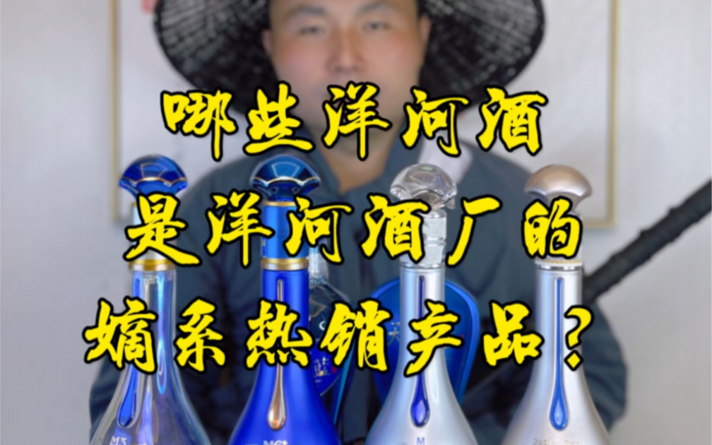 哪些洋河酒是洋河酒厂的嫡系热销产品?哔哩哔哩bilibili