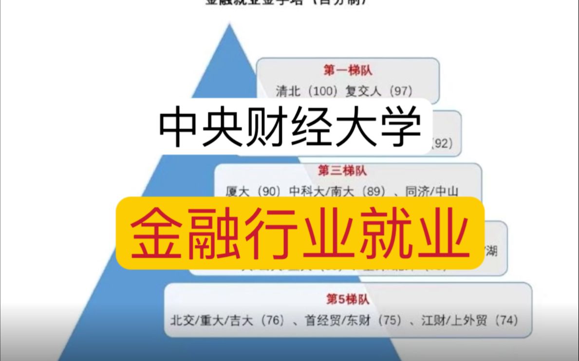 【金融就业】央财金融行业就业情况,是否达到你的预期?哔哩哔哩bilibili