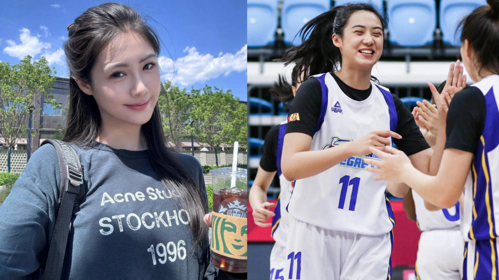卓识被称女篮颜值天花板！1米9九头身+总冠军，实力颜值双顶配