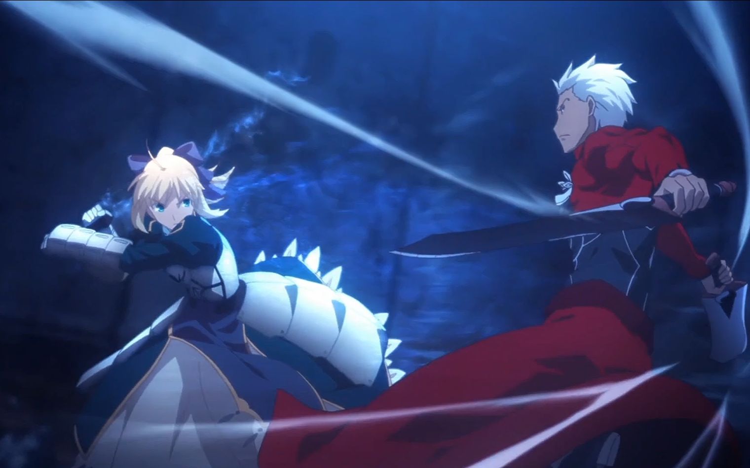 【fate】无限剑制中的的一些战斗小场面_哔哩哔哩 (゜-゜)つロ 干杯