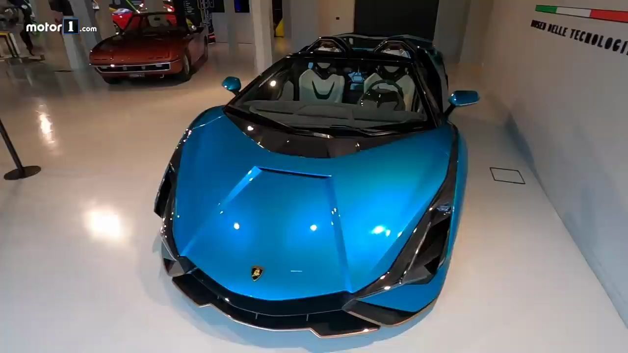 兰博基尼 sian 敞篷_哔哩哔哩_bilibili