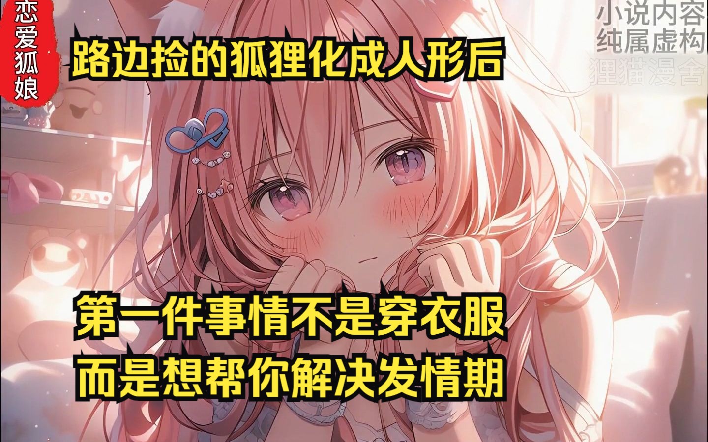 [图]【恋爱狐娘】路边捡的小狐狸化成人形后，第一时间不是穿衣服，而是想帮你解决发情期