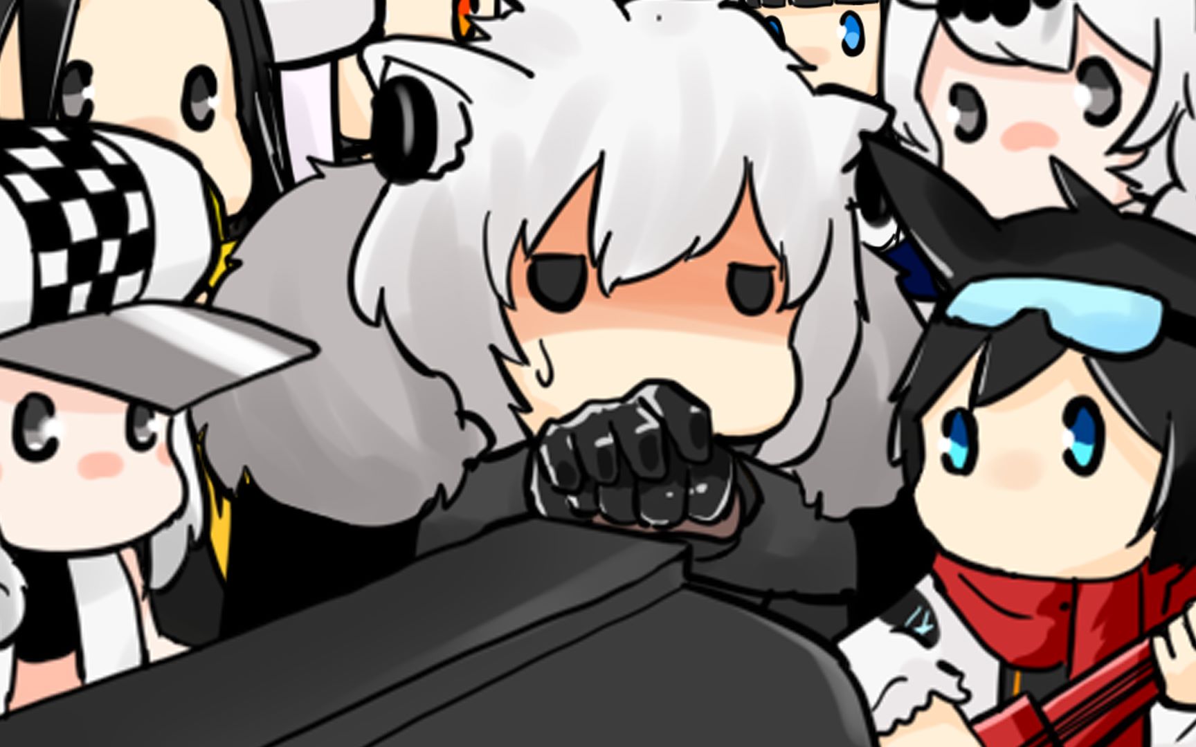 【明日方舟】喀兰贸易镇魂曲(人不够所以从隔壁片场借了两个人)