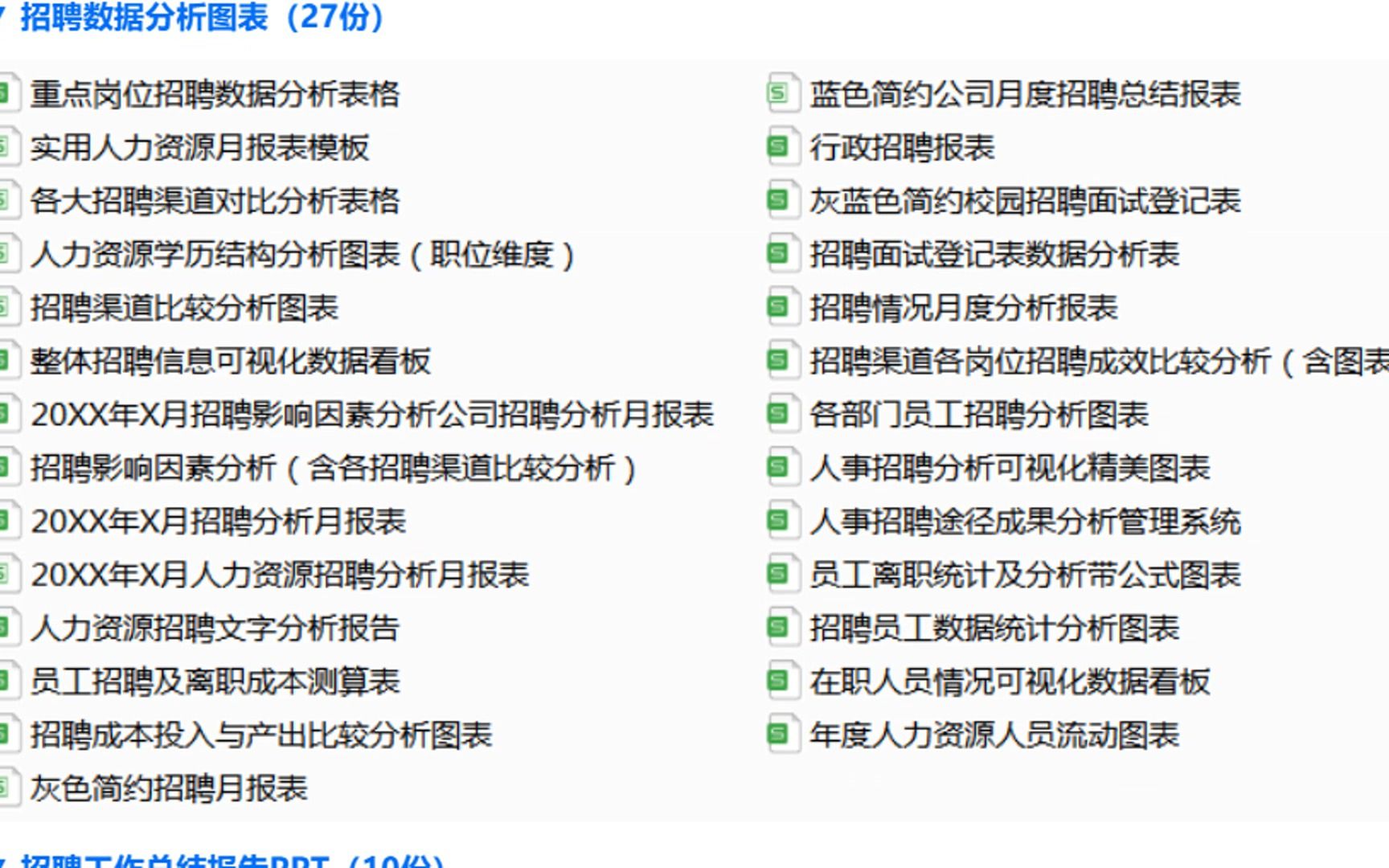 招聘数据分析图表资料包哔哩哔哩bilibili