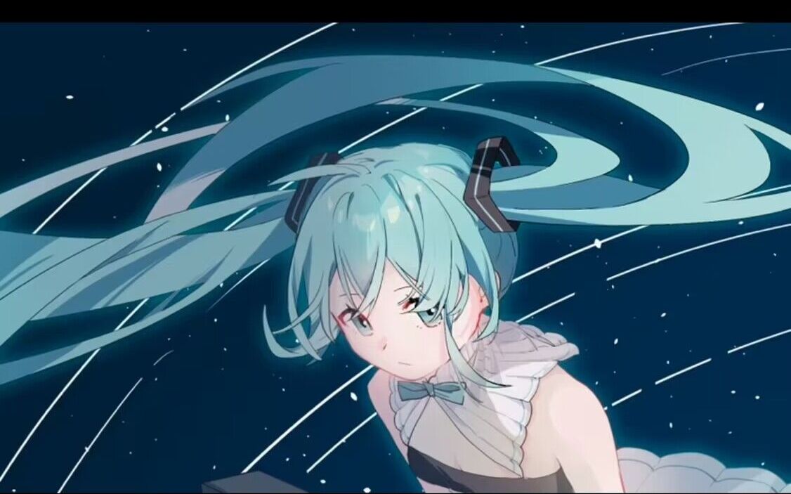 csp 初音未来/星空 绘画过程