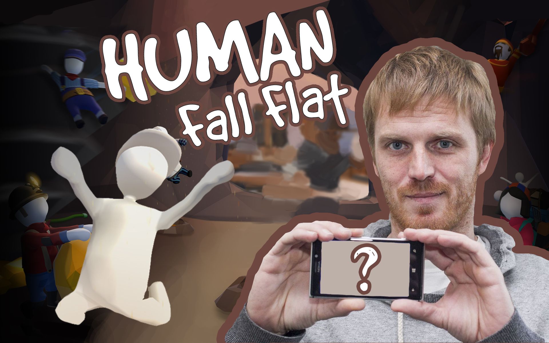 [图]穷得只剩1000元！4年时间用一款游戏从码农翻身！【深游入戏#8】Human Fall Flat人类一败涂地篇