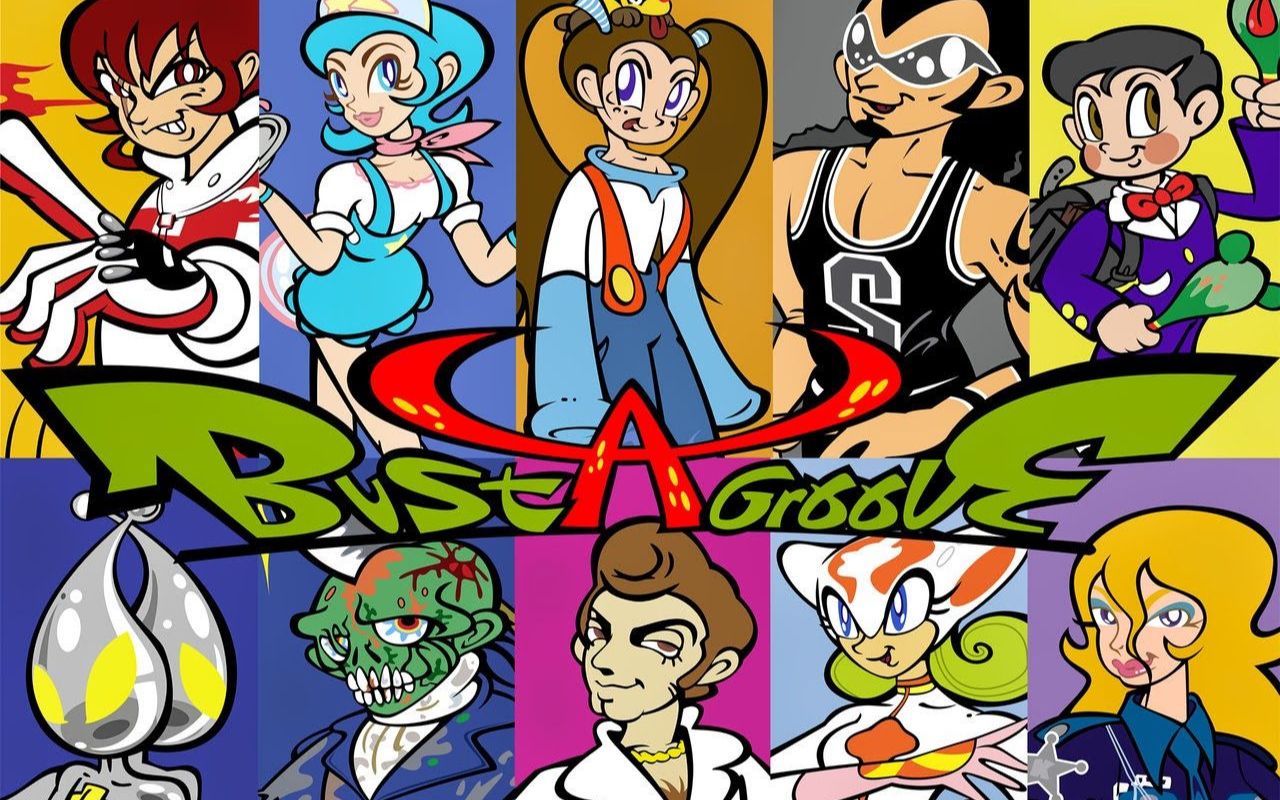 ps1经典音游bustagroove2国内译名舞王2游戏通关演示火神heat视角见