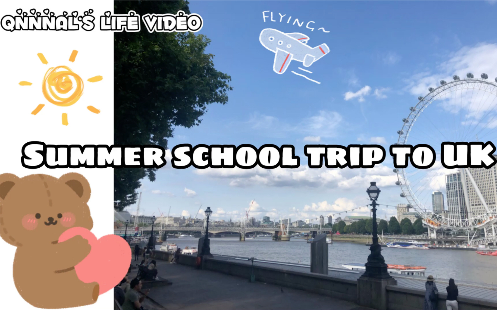 vlog 1 |《summer school trip to uk 》