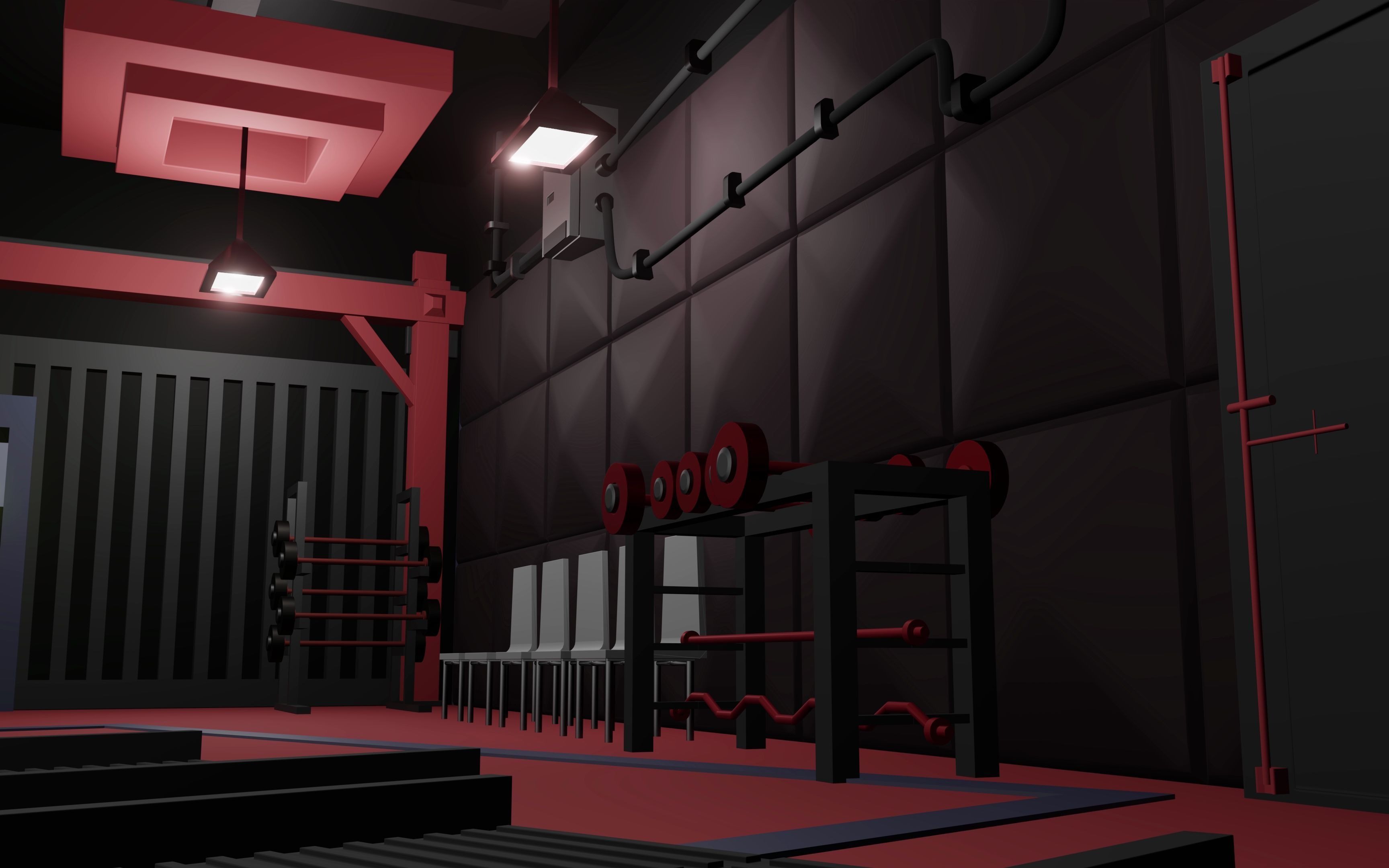 明日方舟训练室建模来喽