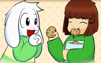 undertale动画iremember小羊和chara的故事