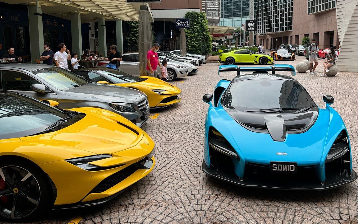 新加坡超跑街拍7