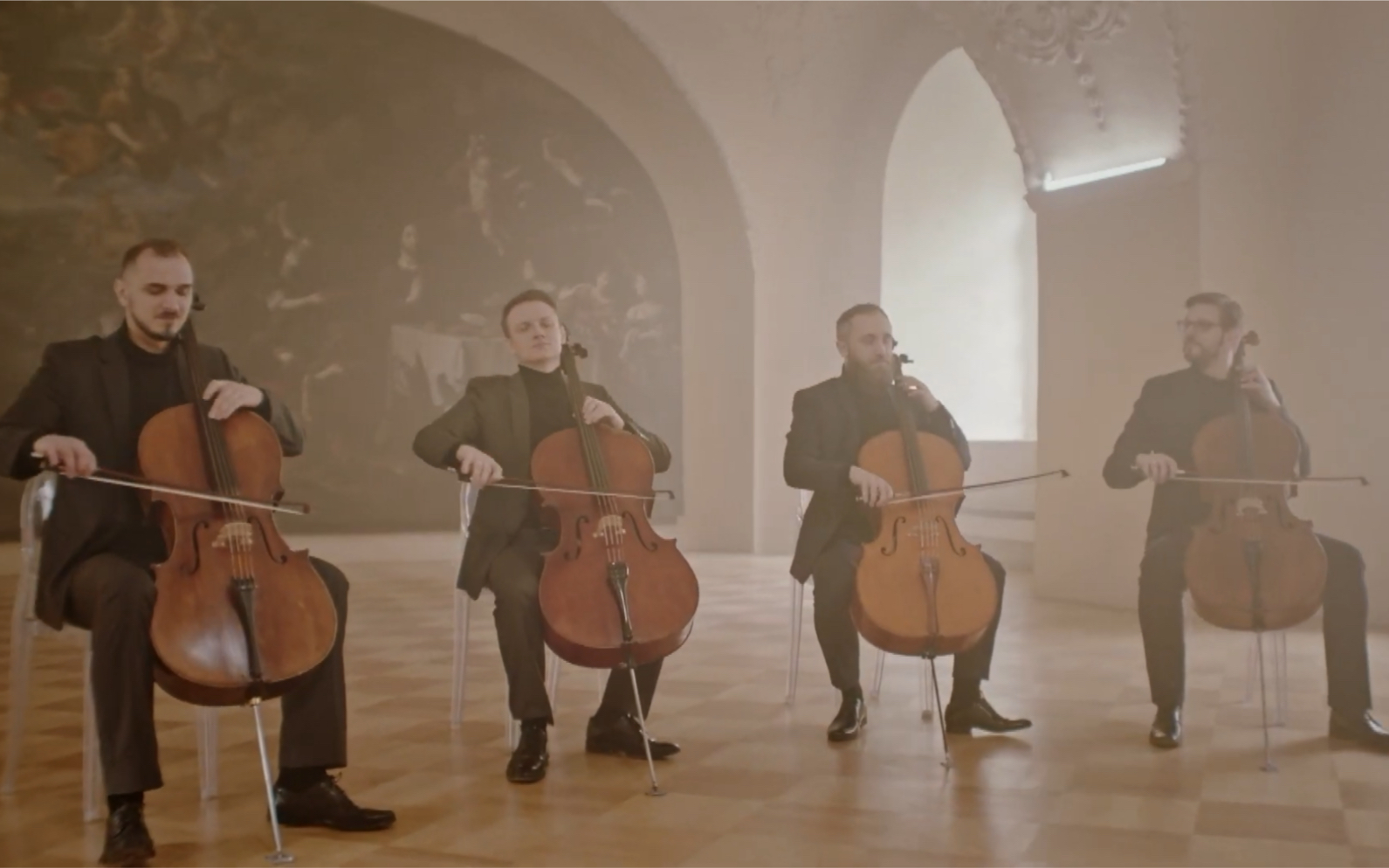 [图]布拉格大提琴四重奏 & How Deep Is Your Love - Prague Cello Quartet - Cover