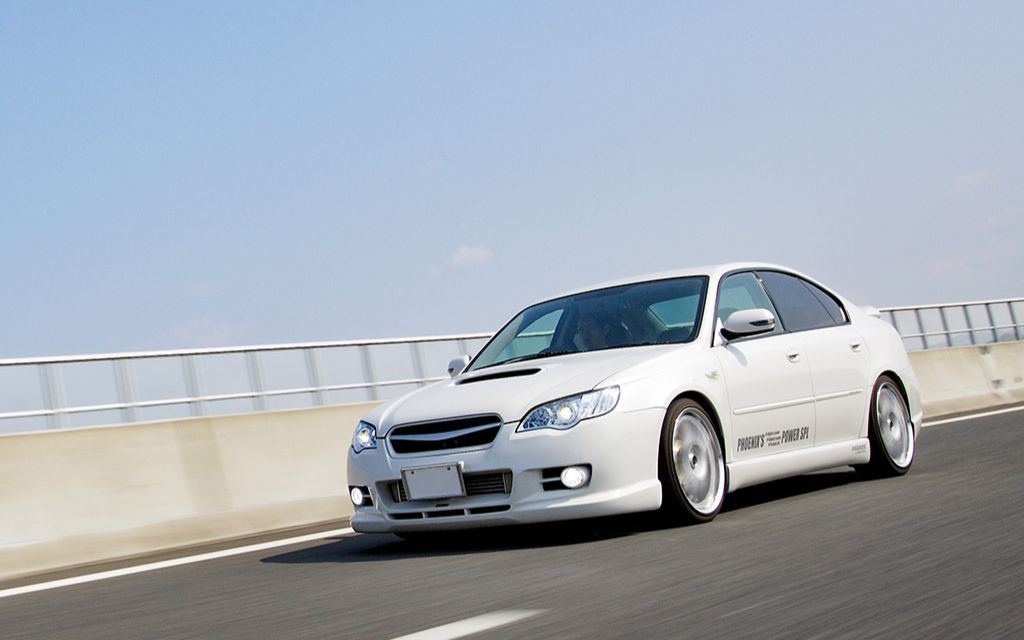 斯巴鲁 力狮 bl5 b4 提速性能