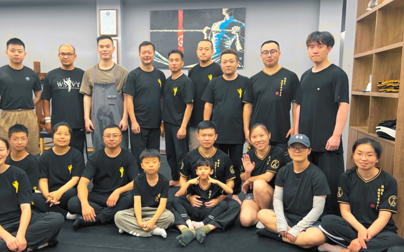 黄匡中师傅蔡欣成老师联名咏春拳讲习会