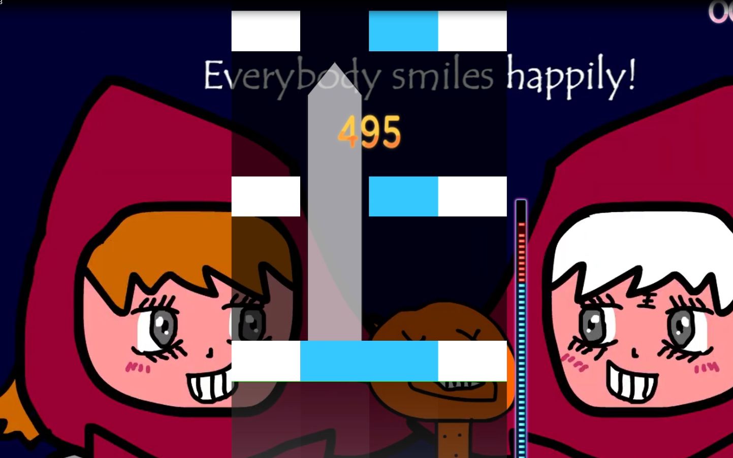 【osu 4k】burn 烤全押 劲爆四押