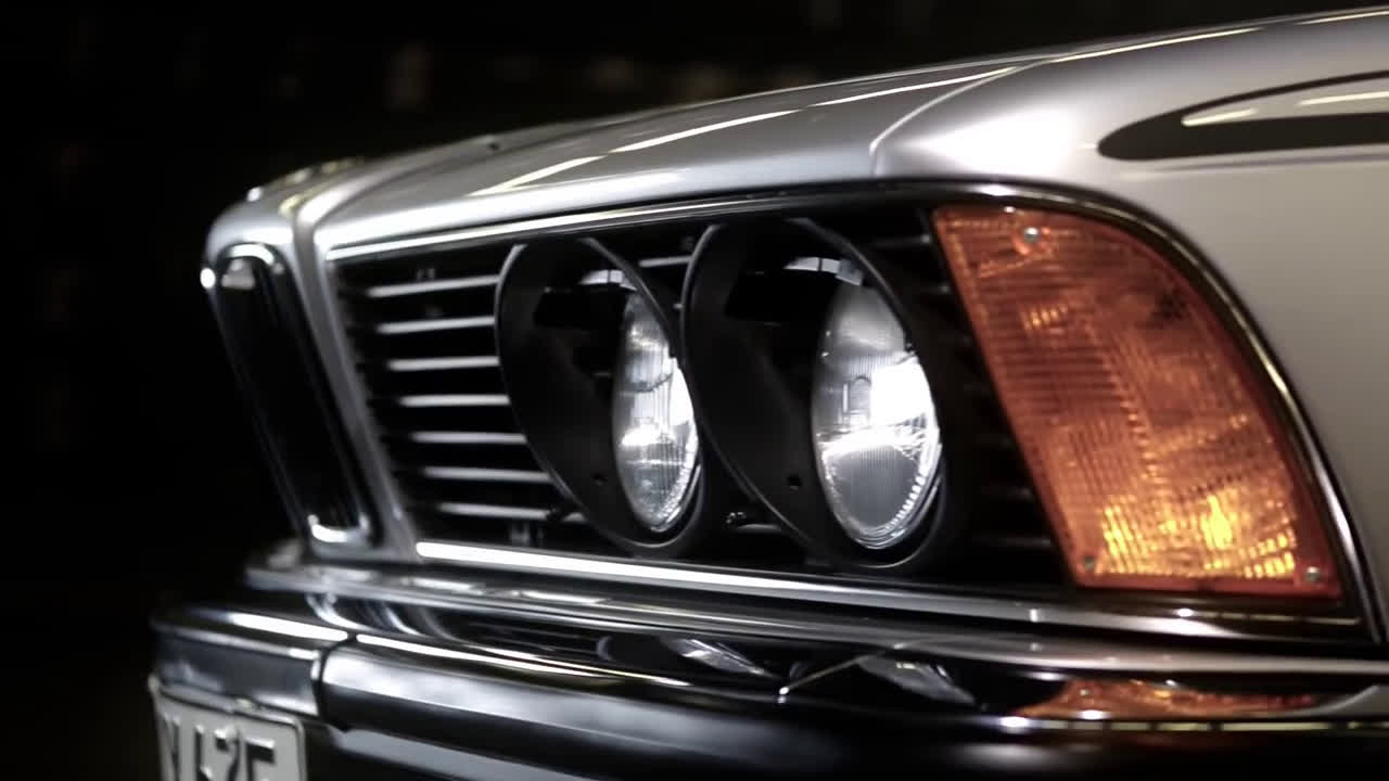 [图]初代宝马6系 The first BMW 6 Series model. E24 history.