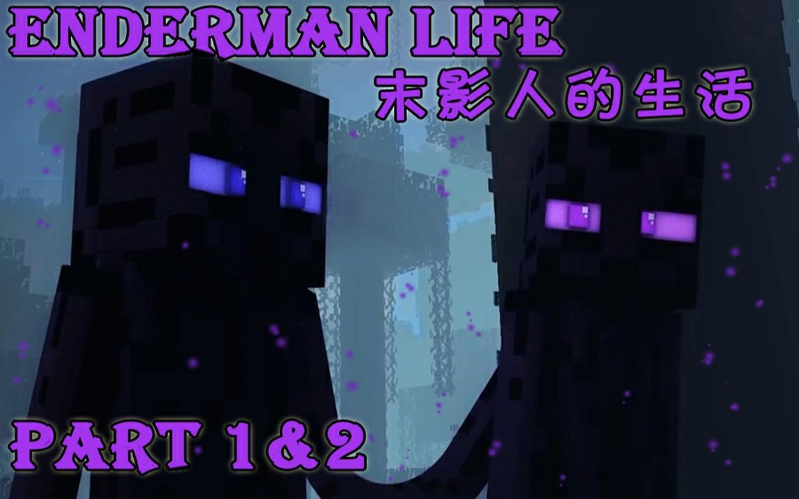 [图]【Minecraft动画】末影人的生活 Part 1 & Part 2 [Enderman's Life] [转载]