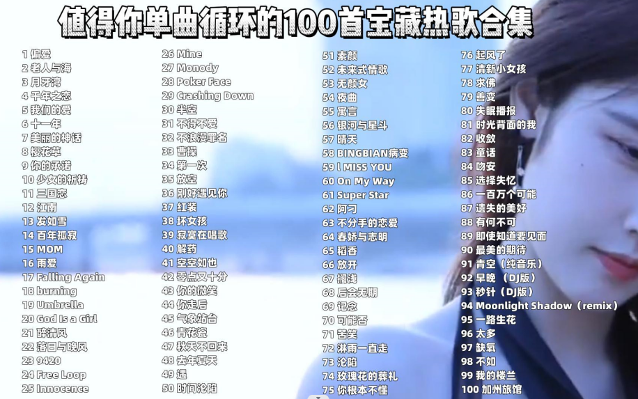 [图]【时长6个小时完整版】值得单曲循环宝藏音乐大合集！1080P无损音质，可后台播放带歌词，超好听先收藏起来吧！